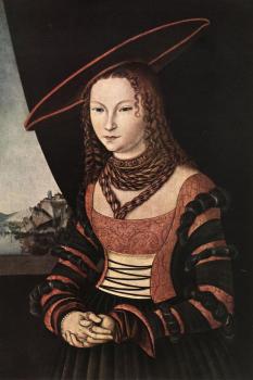 盧卡斯 伊爾 韋基奧 尅拉納赫 Portrait of a Woman 盧卡斯 伊爾 韋基奧 尅拉納赫 Portrait of a Woman